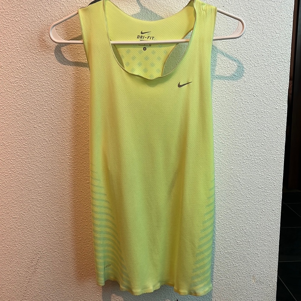 Womans Nike Dri-Fit neon Tank top